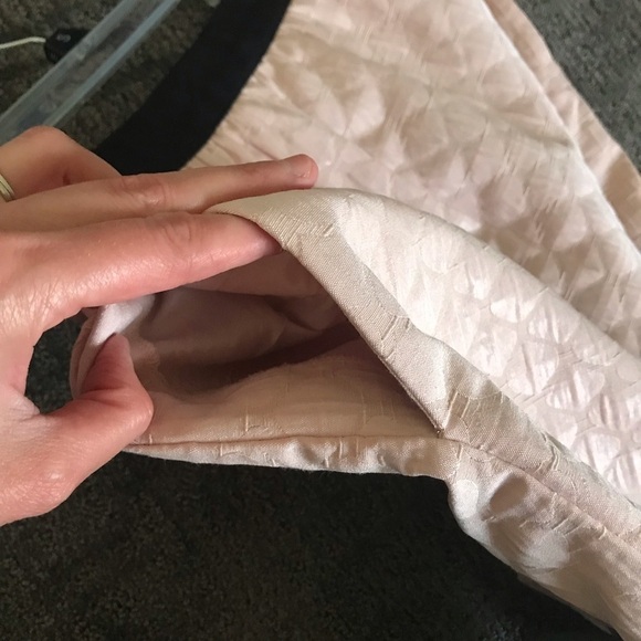 Ann Taylor LOFT pink mini skirt black womens sz 6 textured fully lined shimmery - Picture 6 of 12